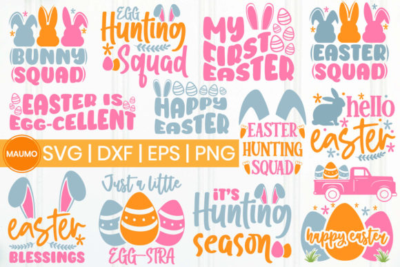 13 Happy Easter Svg Bundle: Graphics & Freebies