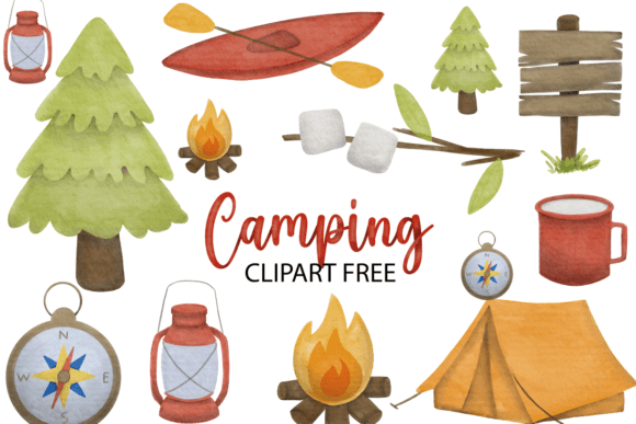 Camping Clipart Free Graphics