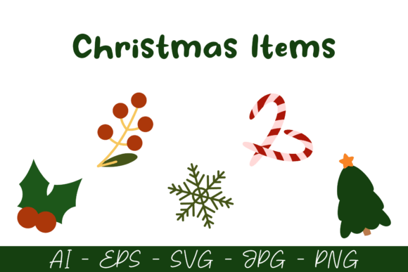Christmas Items: Graphics and Freebies for Creative Design