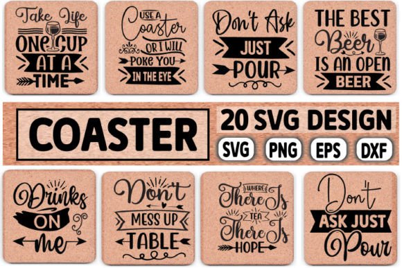 Coaster Svg Bundle Review