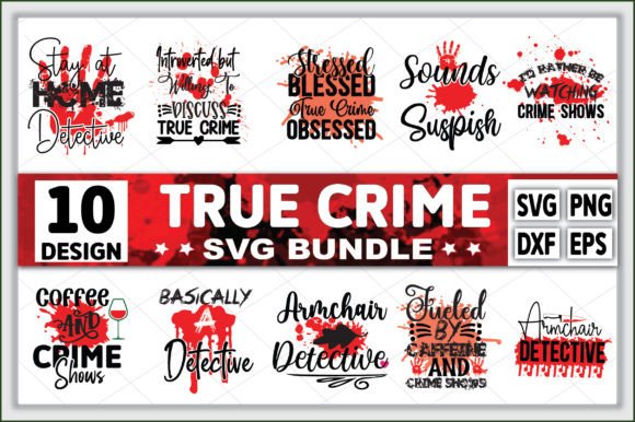 Crime Svg Bundle: Graphics for Real Projects