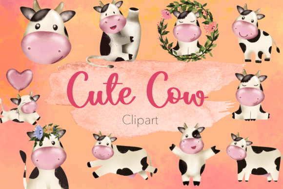 Cute Cow Clipart Free Graphics
