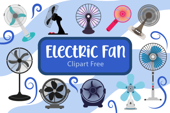 Electric Fan Clipart Free Graphics