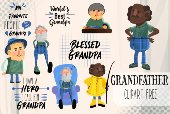 Grandfather Clipart Free Graphics