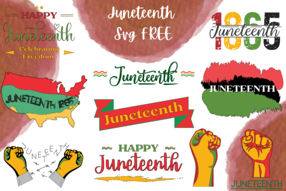 Juneteenth SVG Free Graphics