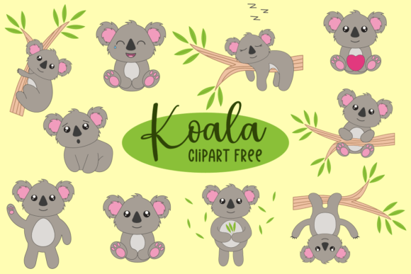 Koala Clipart Free Graphics
