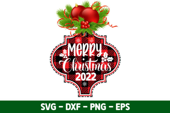 Merry Christmas 2022 SVG for Crafts and Graphics