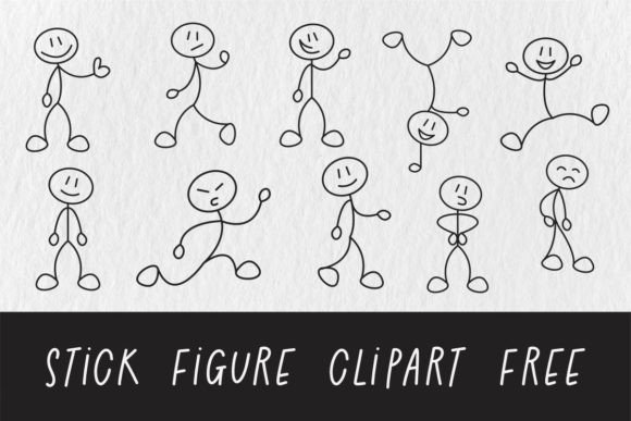Stick Figure Clipart Free: Graphics for Creative Projects