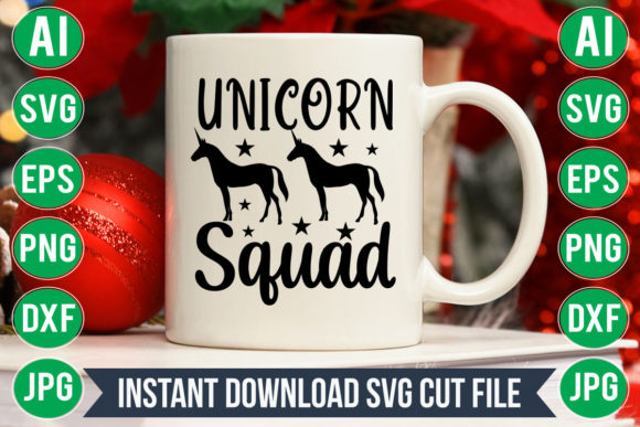 Unicorn Squad Svg: Graphics for Local Business Branding