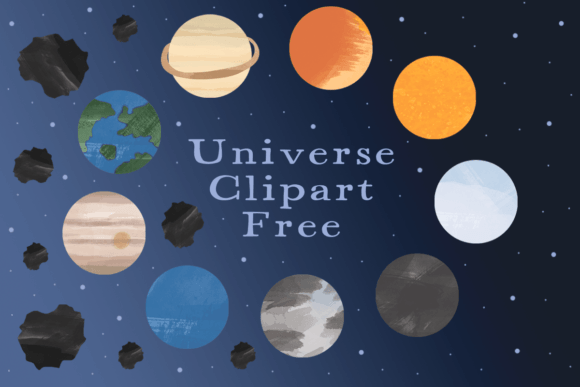 Universe Clipart Free: Graphics for Creative Publishing