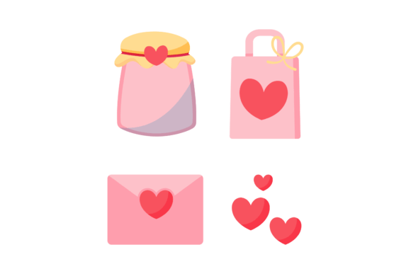 Valentine Icon Set: Graphics and Freebies for Creative Design