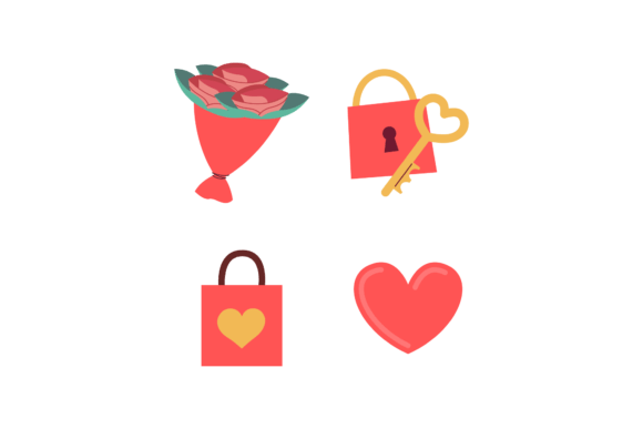Valentine Romantic Icon