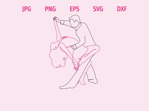 Valentine's Line Art Graphics and Freebies