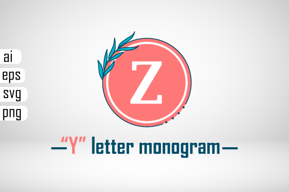Z Letter Monogram Vector SVG Freebie